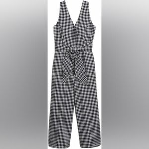 Banana Republic Gingham Jumpsuit NWOT